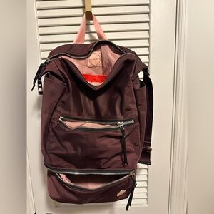 Shorty Love Boxer Burgundy Backpack